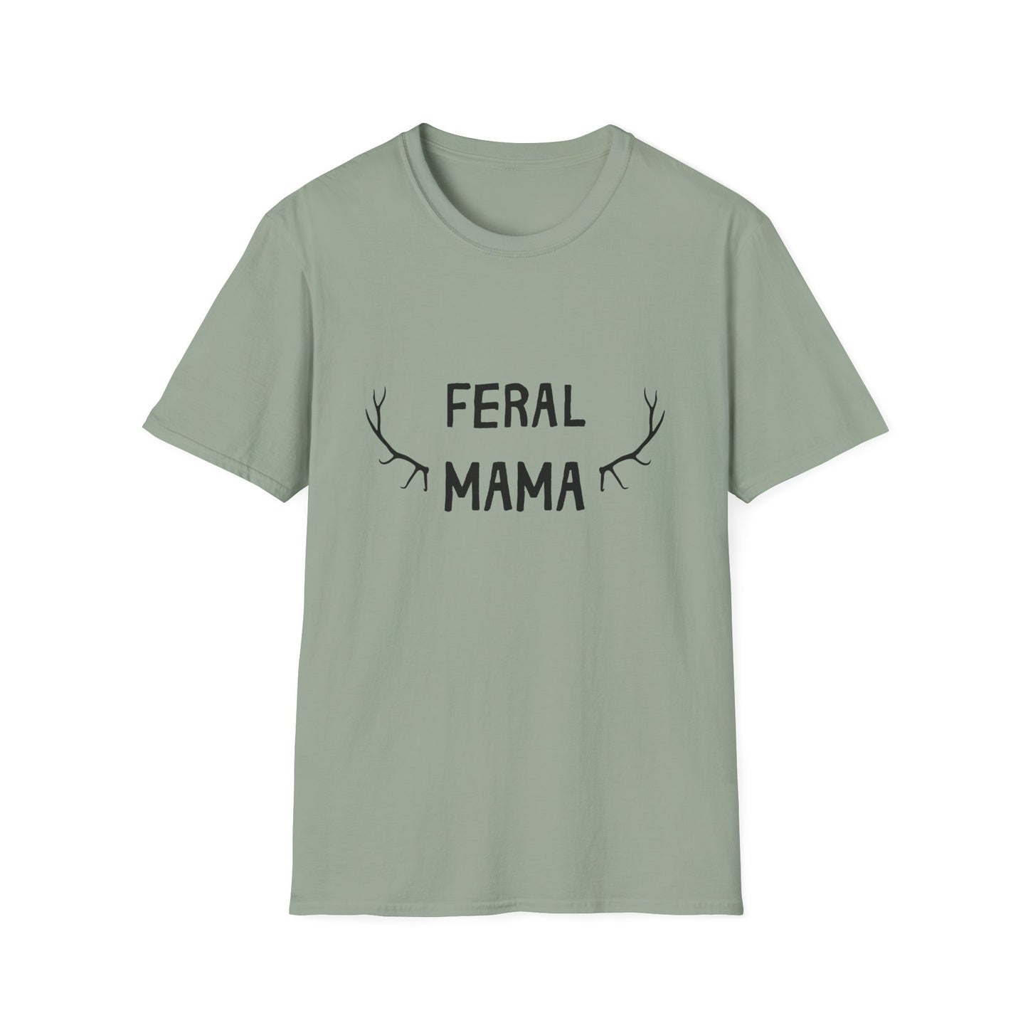 Feral Mama Unisex Softstyle T-Shirt