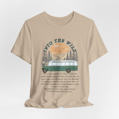 Into the wild ᚾ THE OFFBEAT RUNARS CO. Unisex Jersey Short Sleeve Tee