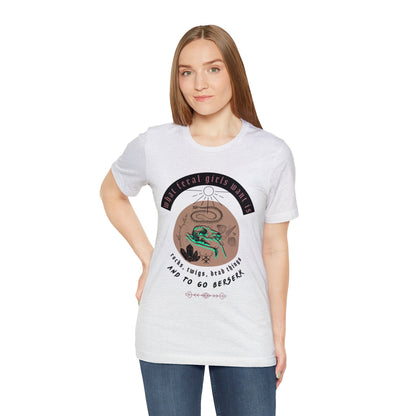 What feral girls want ᚾ THE OFFBEAT RUNARS Unisex Jersey Short Sleeve Tee