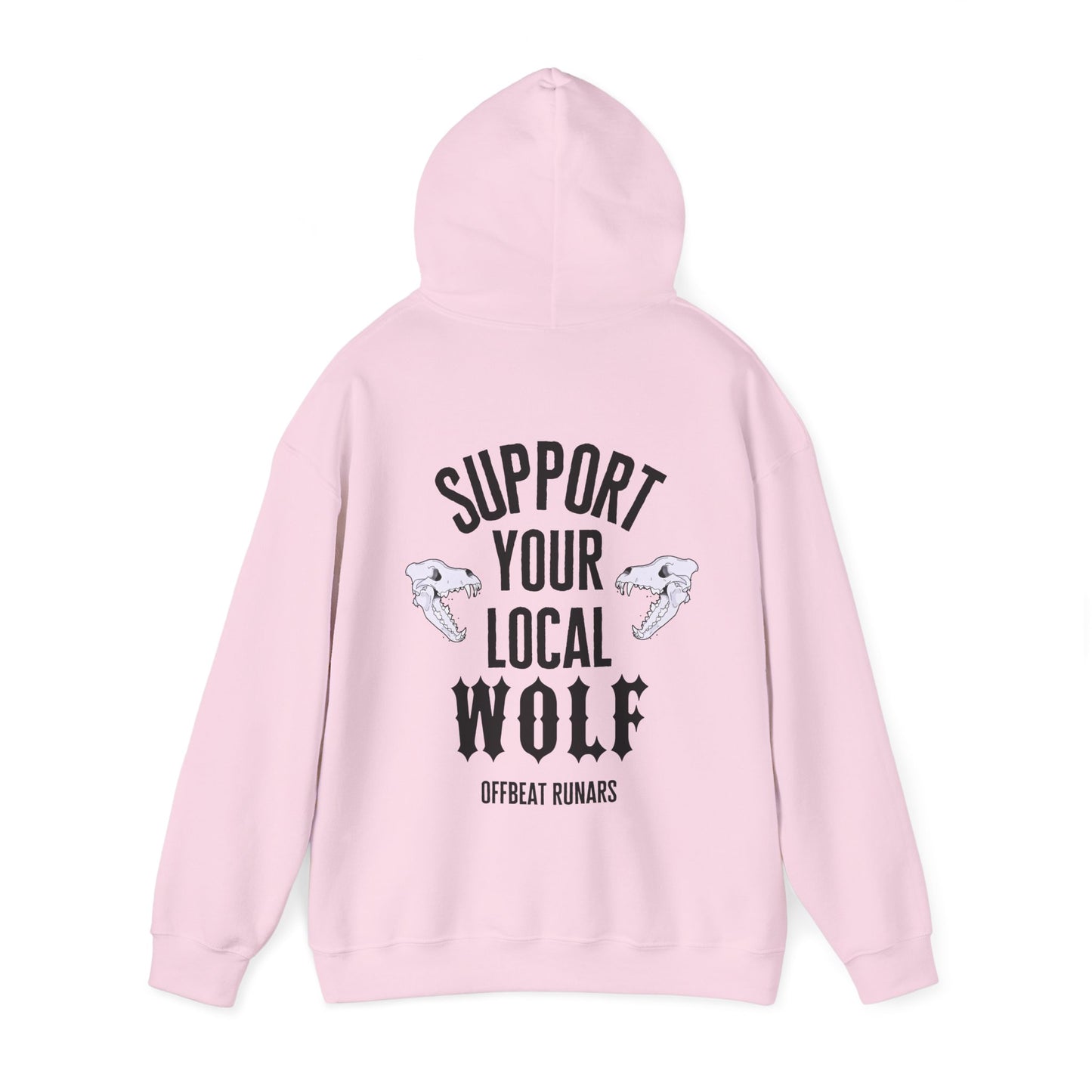 Support your local Wolf Unisex Heavy Blend™ Hooded Sweatshirt