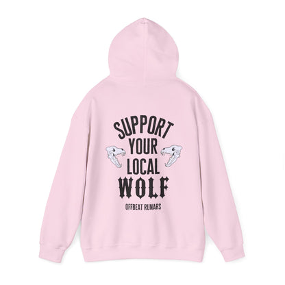 Support your local Wolf Unisex Heavy Blend™ Hooded Sweatshirt