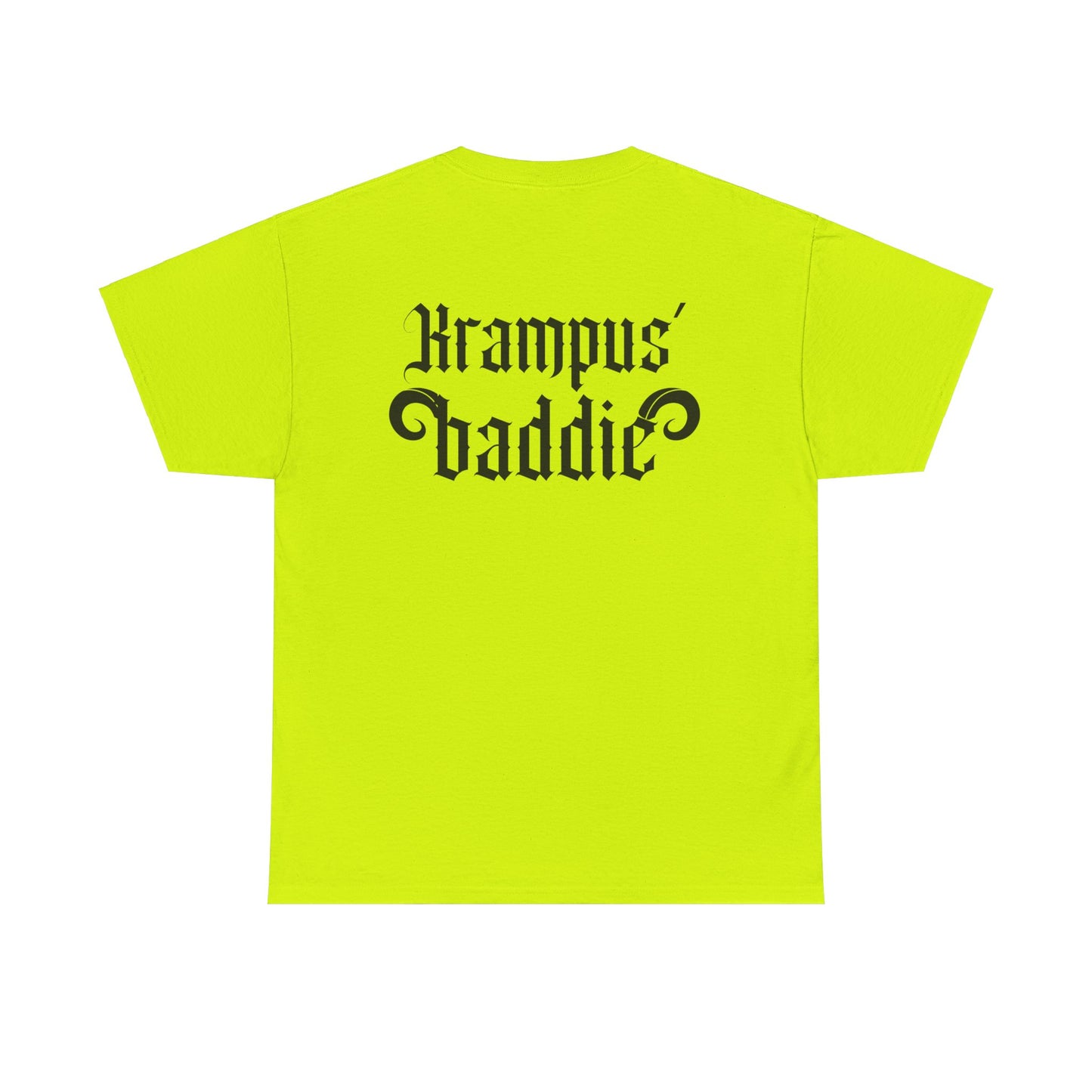 Krampus Baddie Safety Pink Tee