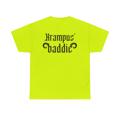 Krampus Baddie Safety Pink Tee