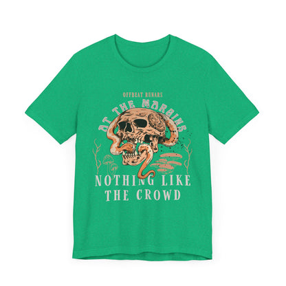 Nothing like the crowd ᚾ THE OFFBEAT RUNARS CO. Unisex Jersey Short Sleeve Tee