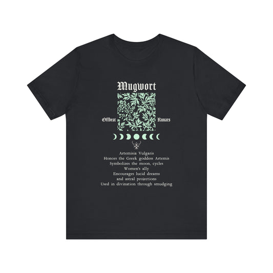 Mugwort ᚾ THE OFFBEAT RUNARS CO. Unisex Jersey Short Sleeve Tee