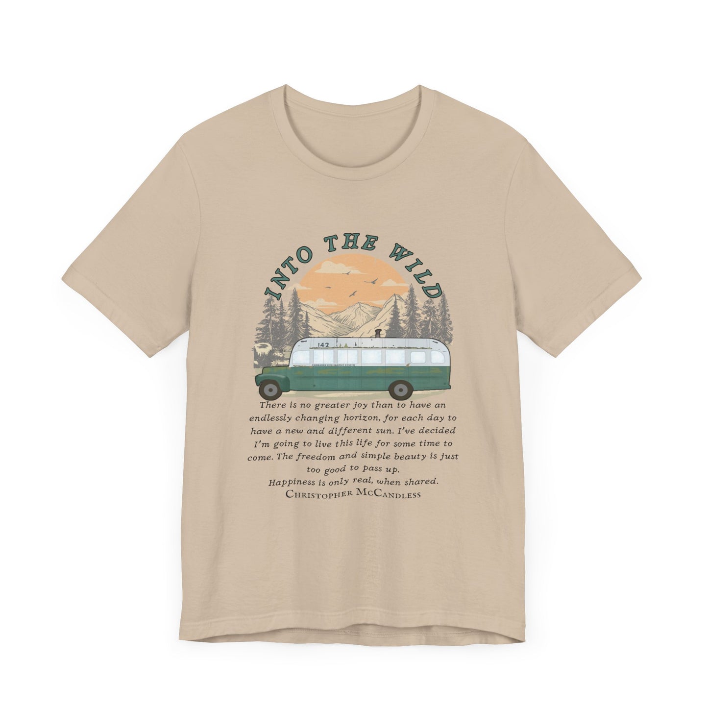 Into the wild ᚾ THE OFFBEAT RUNARS CO. Unisex Jersey Short Sleeve Tee