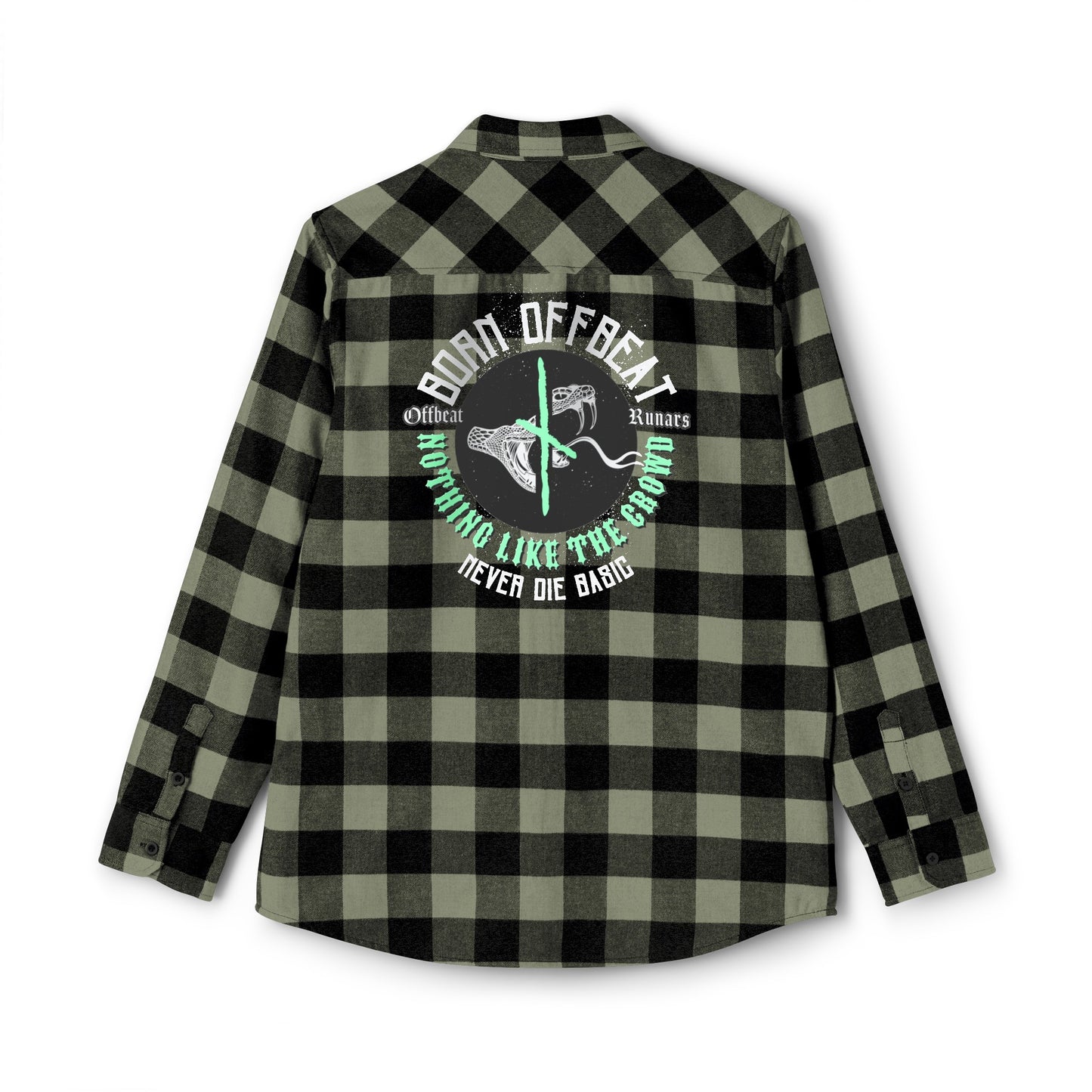 Born Offbeat Unisex Flannel Shirt