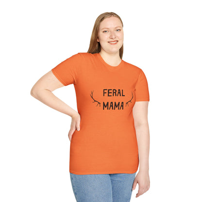 Feral Mama Unisex Softstyle T-Shirt