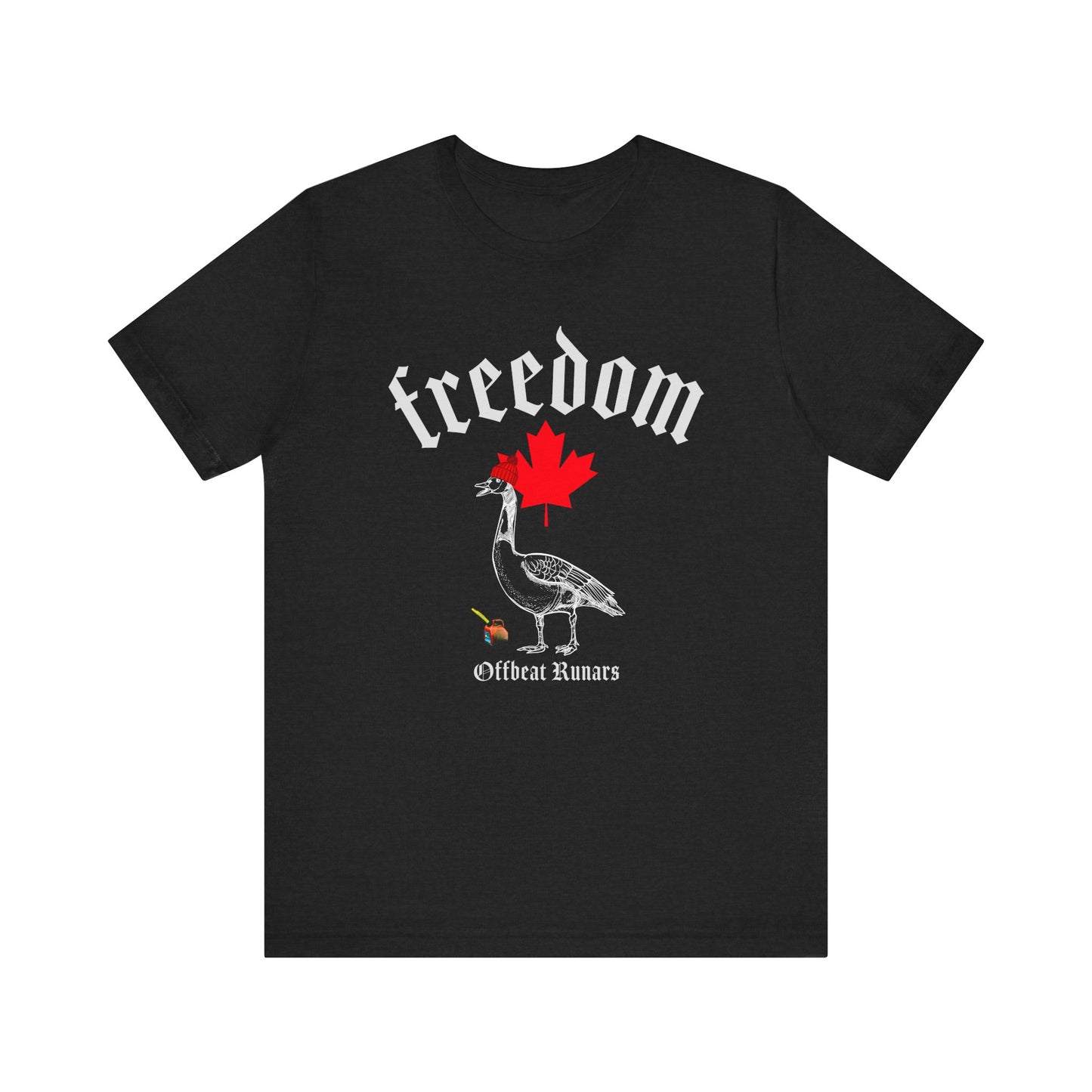 Freedom ᚾ THE OFFBEAT RUNARS CO. Unisex Jersey Short Sleeve Tee