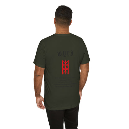 Wyrd ᚾ THE OFFBEAT RUNARS CO. Unisex Jersey Short Sleeve Tee