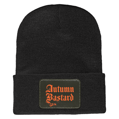 Autumn Bastard Adult Cuffed Knit Beanie Black