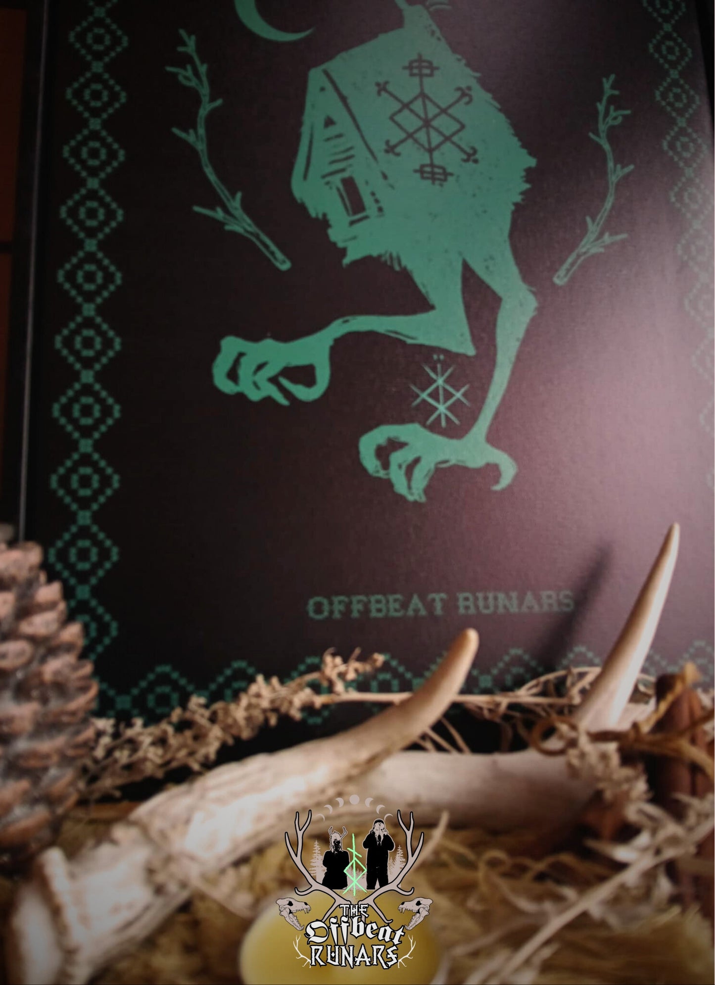 Baba Yaga Ness Fave's Black Frame Mural the offbeat runars3