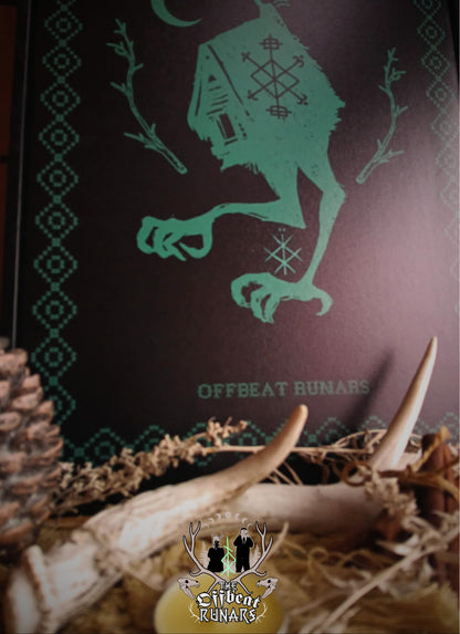 Baba Yaga Ness Fave's Black Frame Mural the offbeat runars3