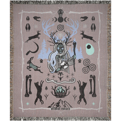 Cailleach_Winter_Crone_Goddess_woven blanket2