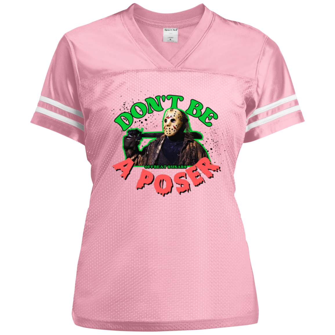 Don't be a poser Ladies' Replica Jersey Pink The Offbeat Runars
