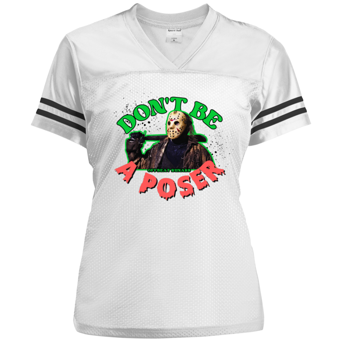 Don't be a poser Ladies' Replica Jersey White The Offbeat Runars