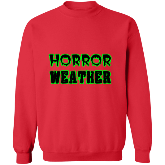 Horror Weather Crewneck Pullover Sweatshirt