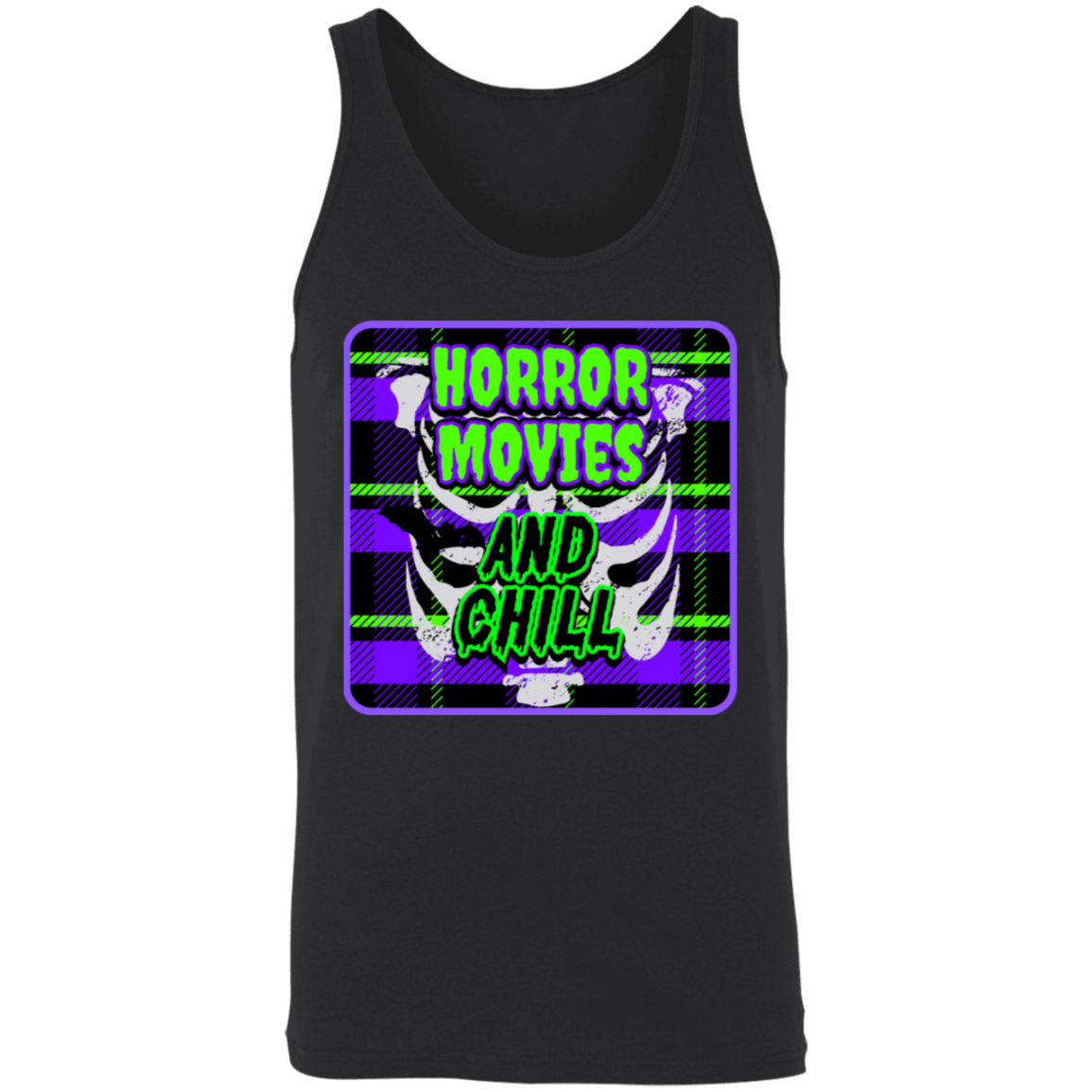 Horror Movies and Chill Unisex Tank