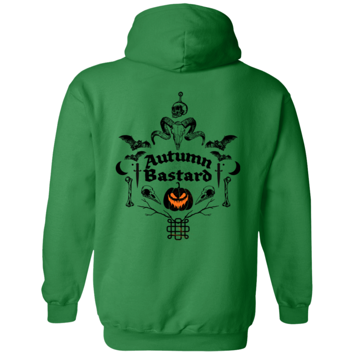 Autumn Bastard Zip Up Hooded Sweatshirt