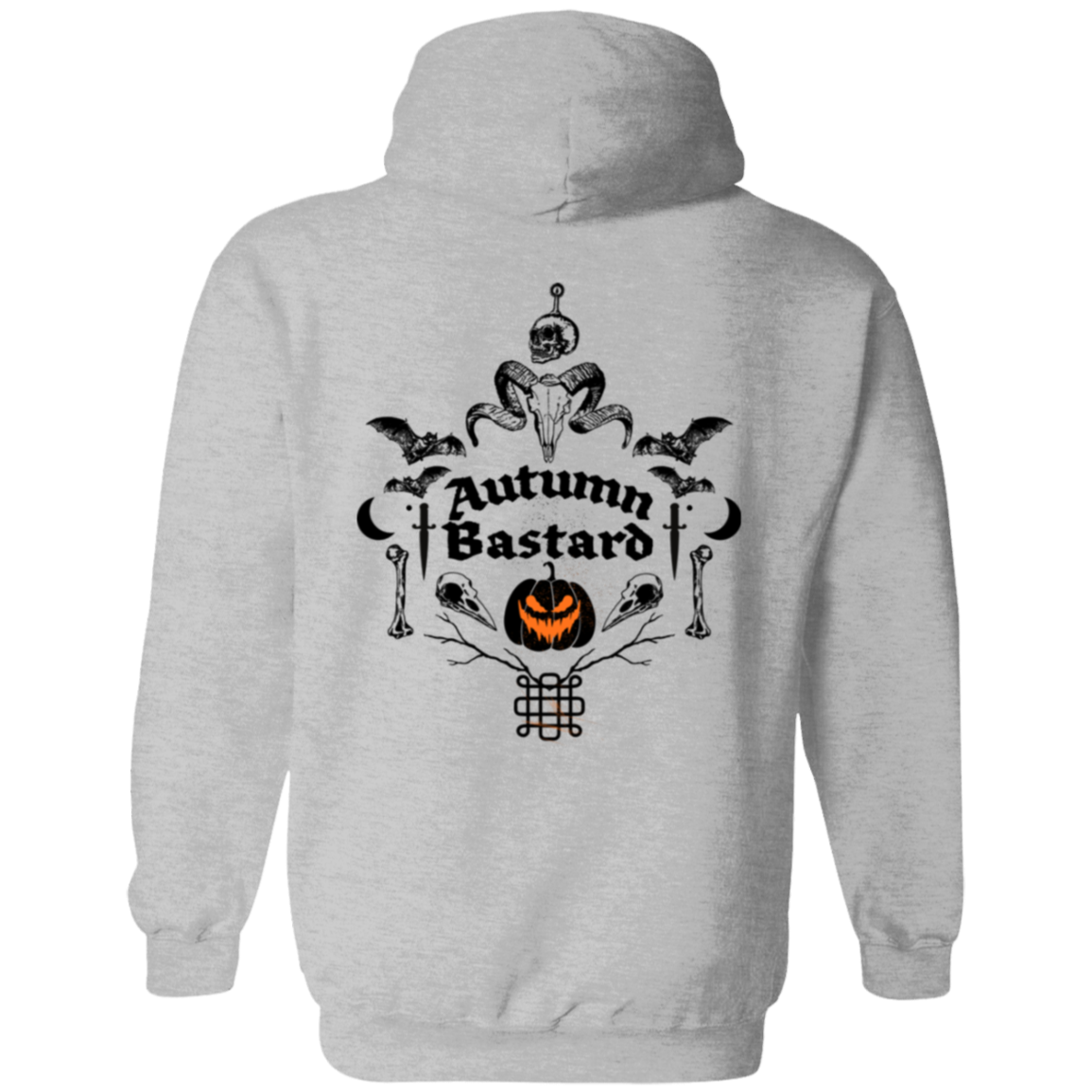 Autumn Bastard Zip Up Hooded Sweatshirt