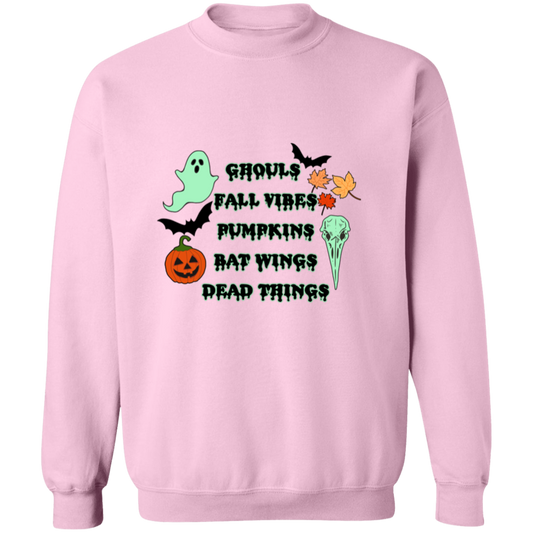 Fall vibes Crewneck Pullover Sweatshirt