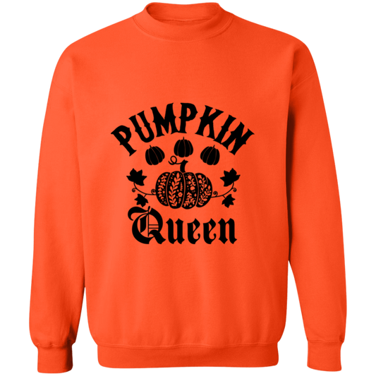 Pumpkin Queen Crewneck Pullover Sweatshirt