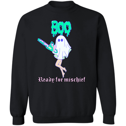 Boo Ready for mischief Ghoul Pullover Sweatshirt