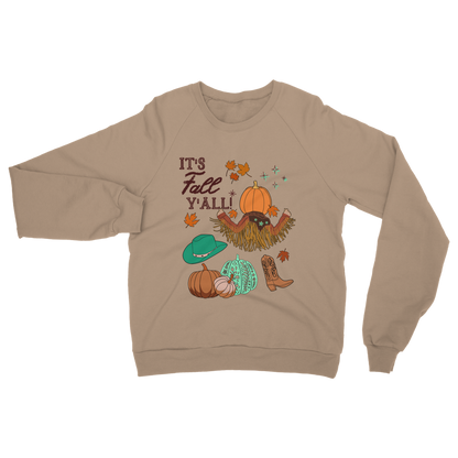 It's fall y'all Sweatshirt The Offbeat Runars Nude