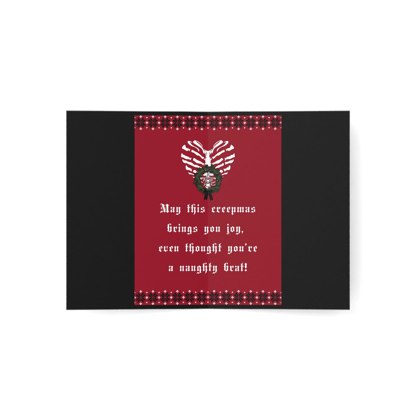 yule, creepmas, greeting cards