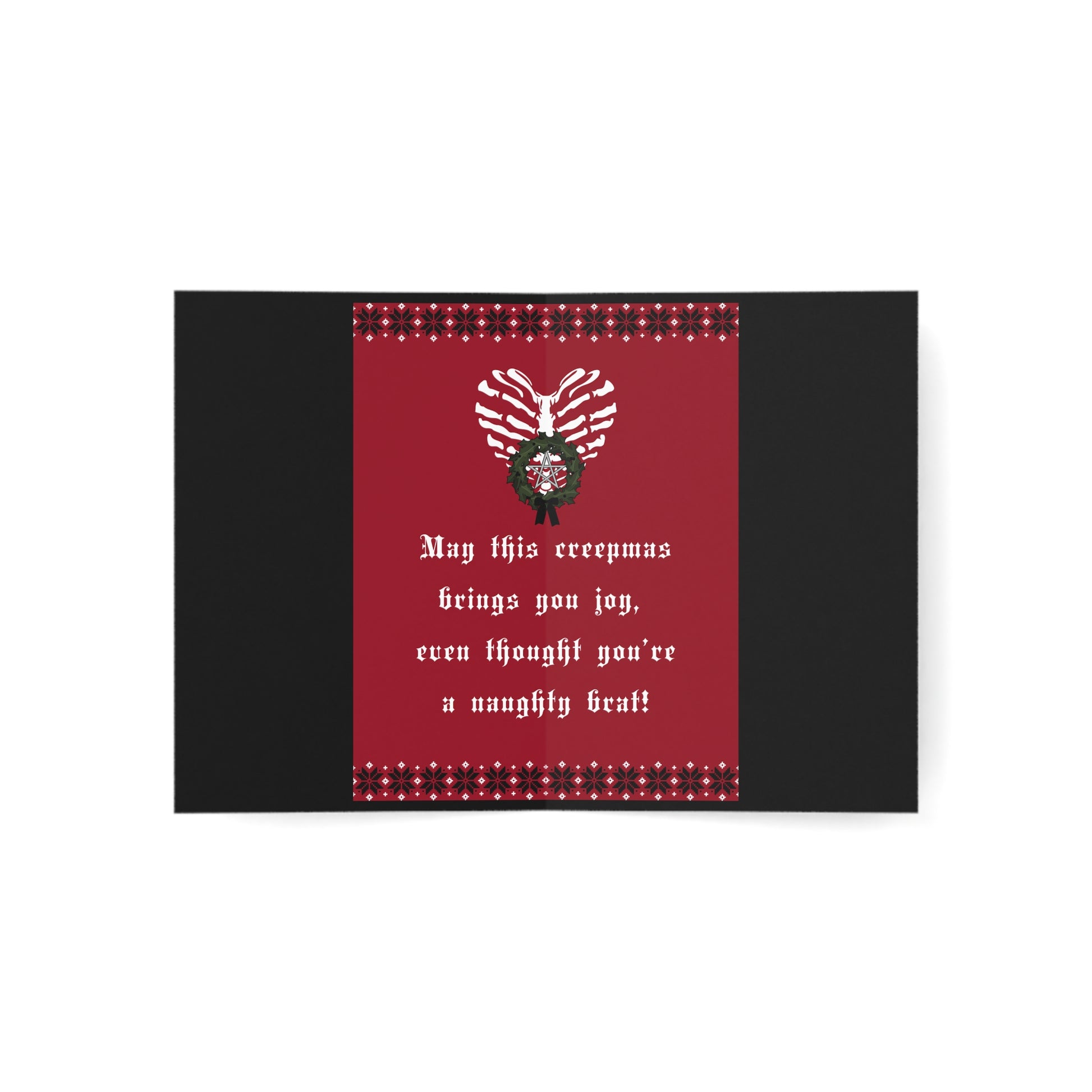 yule, creepmas, greeting cards