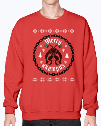 sweatshirt, krampus, christmas