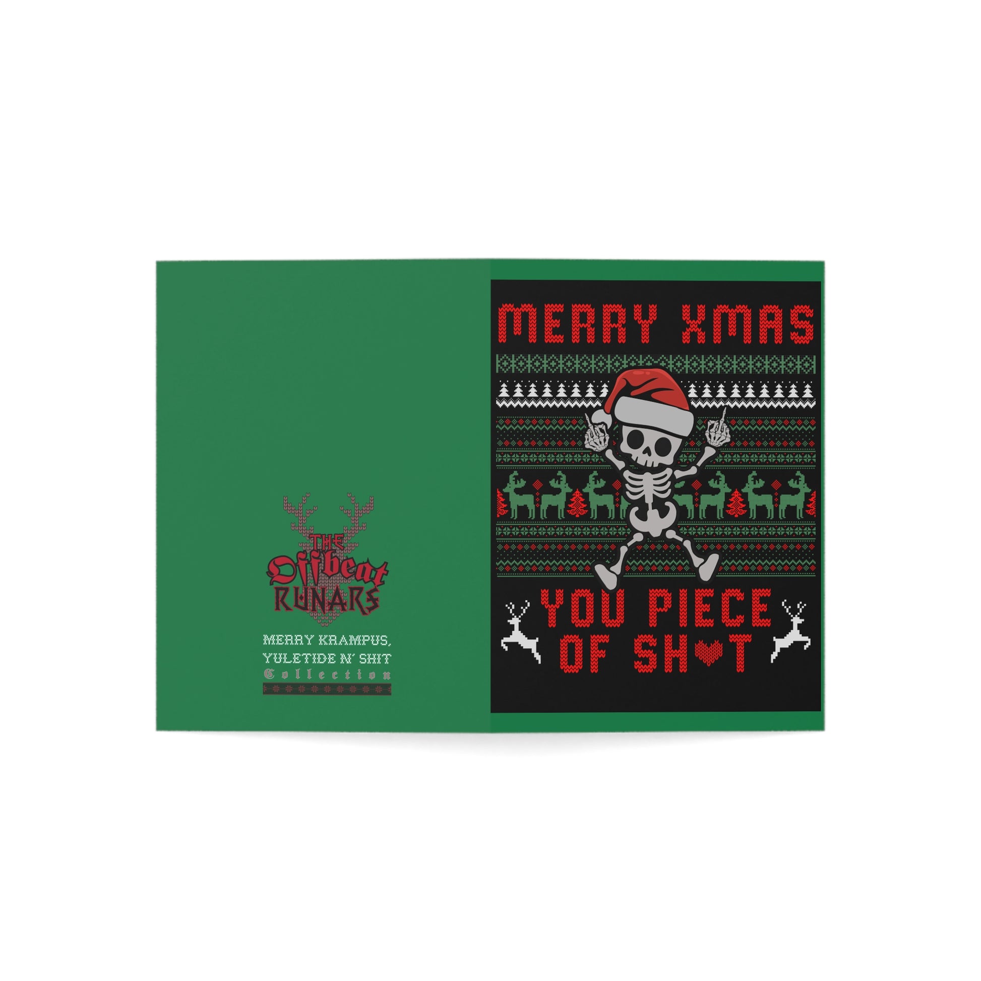 yule, christmas, greetingcard, darkhumor