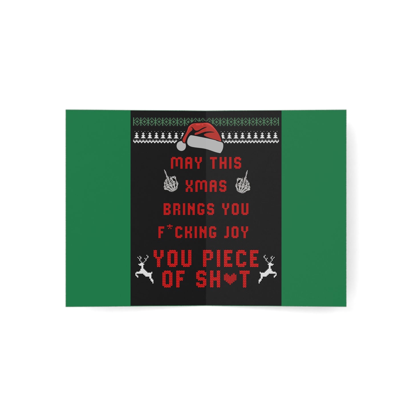 yule, christmas, greetingcard, darkhumor