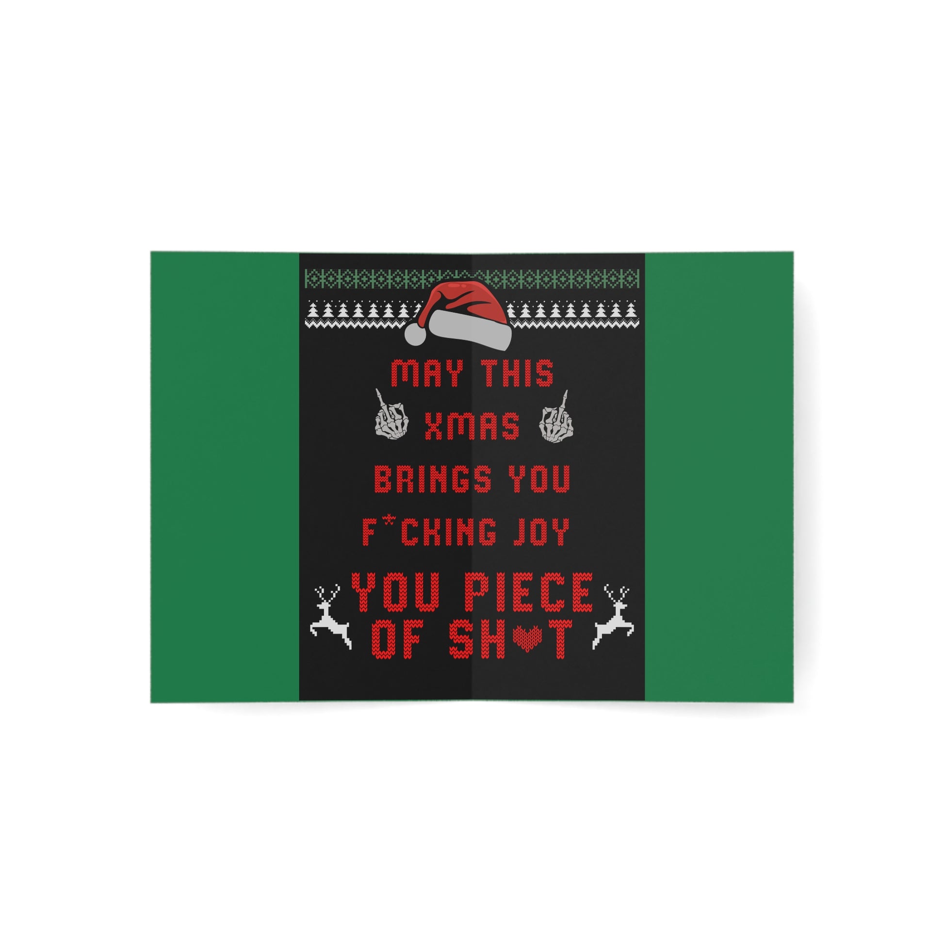 yule, christmas, greetingcard, darkhumor