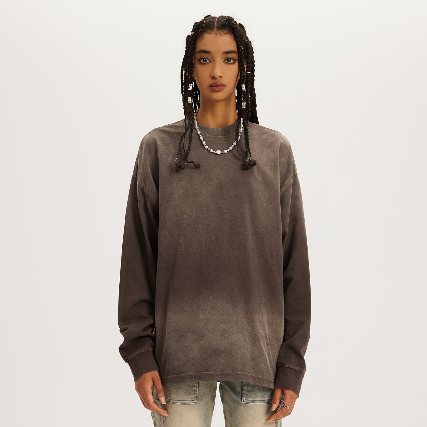 MILF Sun-faded Long sleeves Sweatshirt