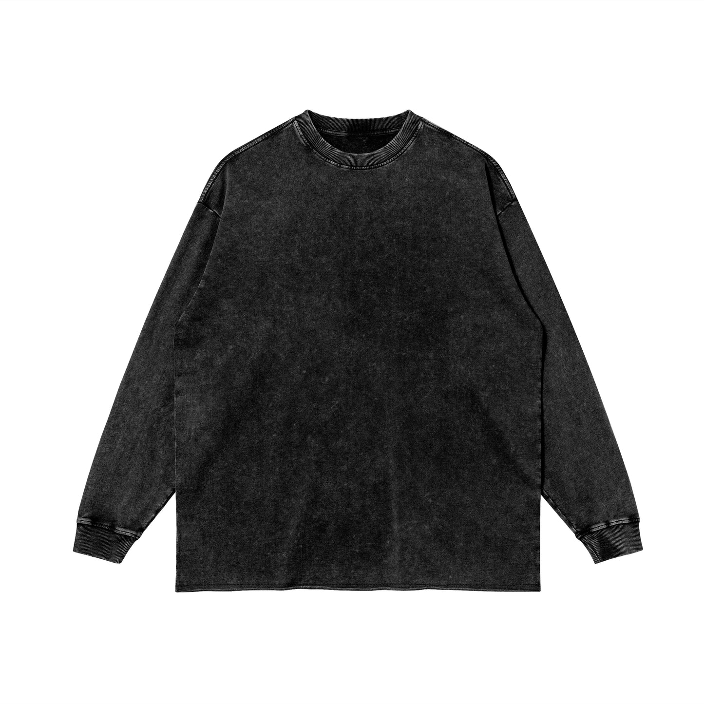 'Til the grind's tamed Vintage style Raw Hem Long Sleeves Sweater