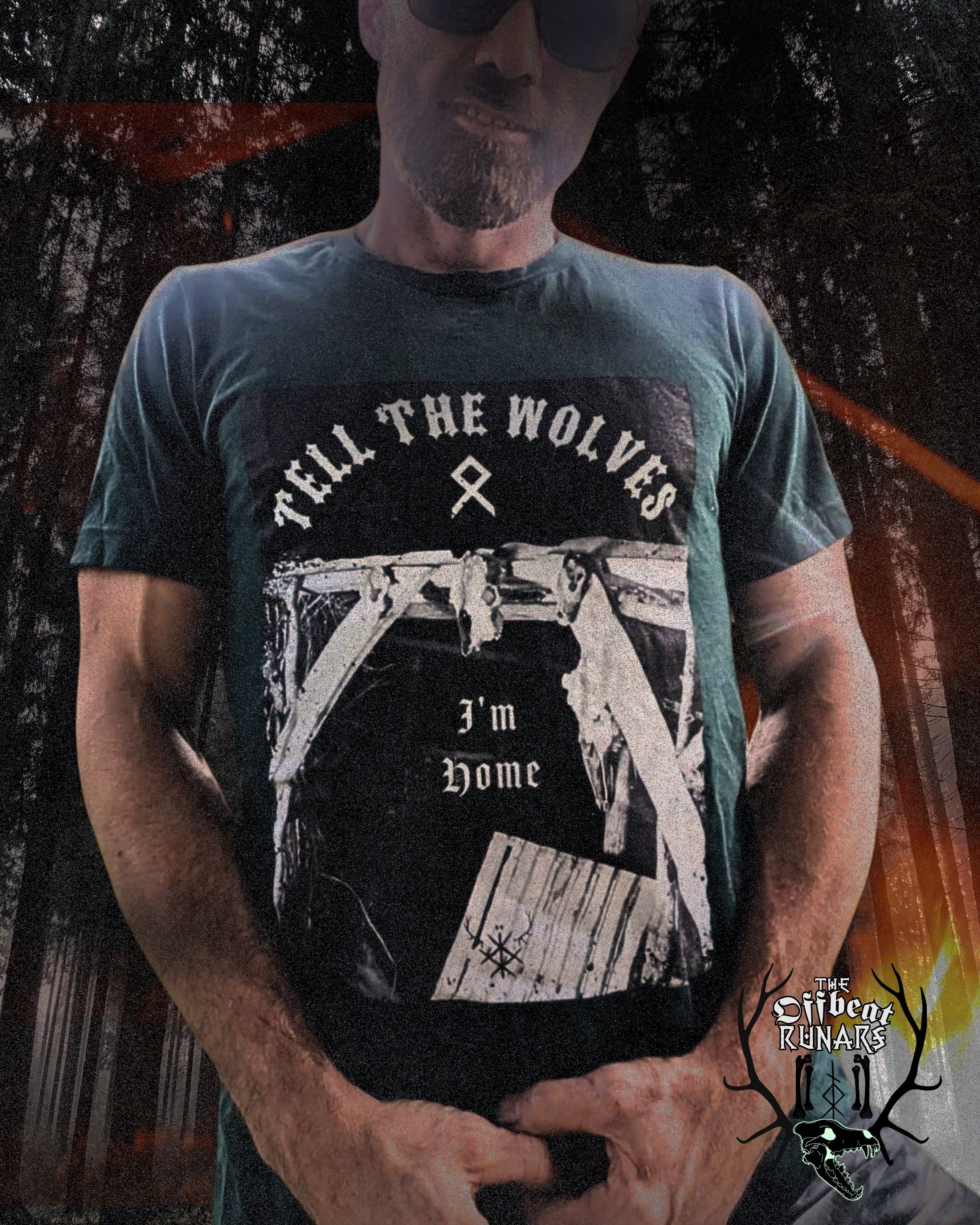 Tell the wolves I'm home ᚾ THE OFFBEAT RUNARS CO. Unisex Jersey Short ...