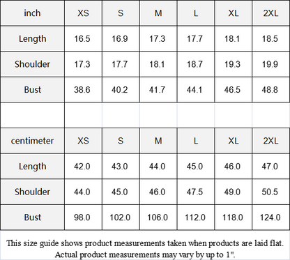 Samhain Queen Purple Women's Cropped Shirt Table chart The Offbeat Runars