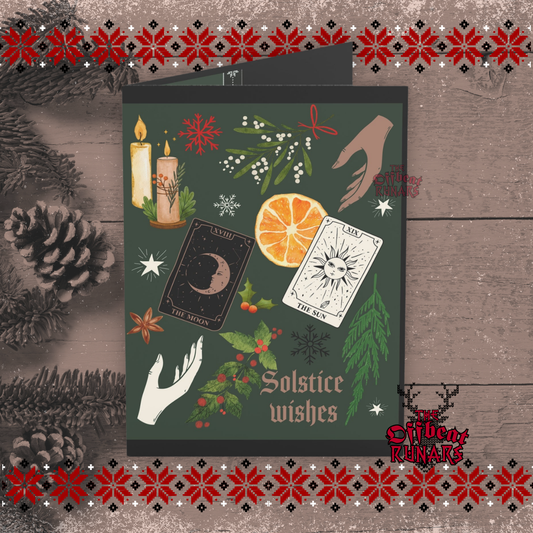 yule, pagan, greetingcard, wintersolstice