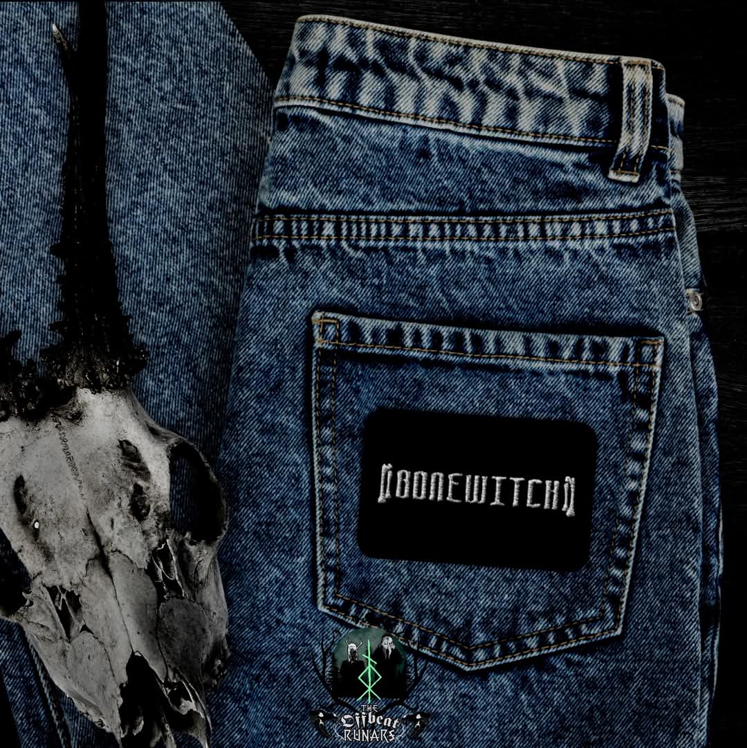 Bonewitch Embroidered patches