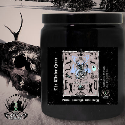 cailleach crone candle the offbeat runars black