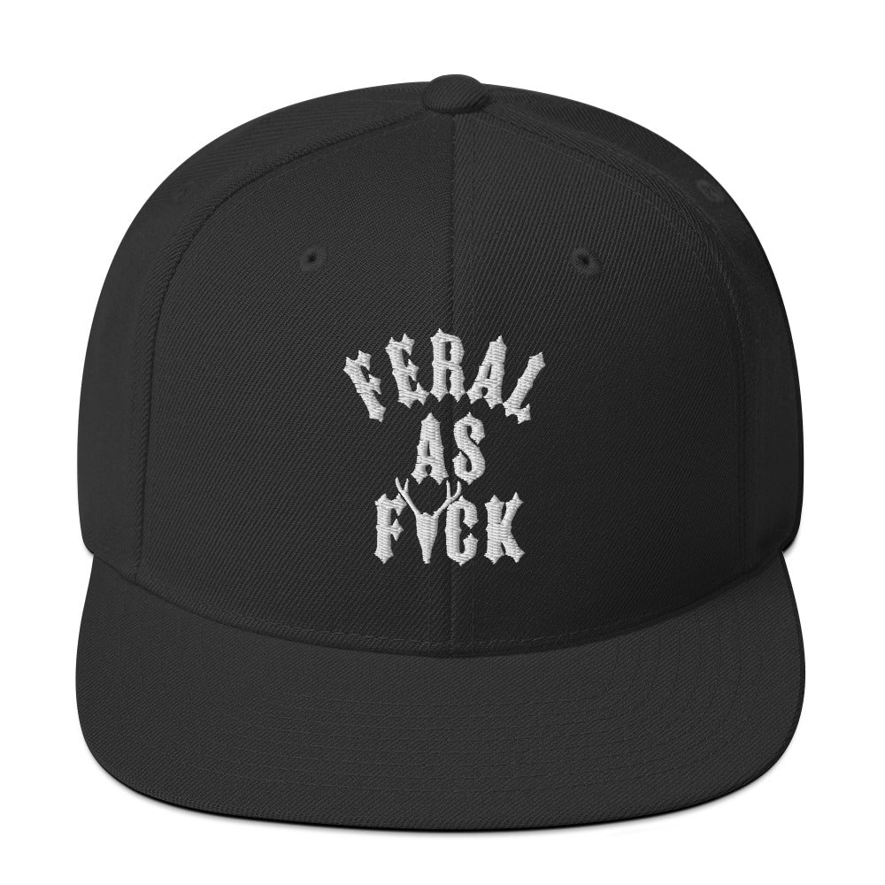 Feral as F*ck Snapback Hat