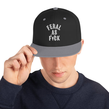 Feral as F*ck Snapback Hat