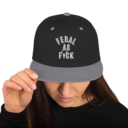 Feral comme F*ck Snapback Hat