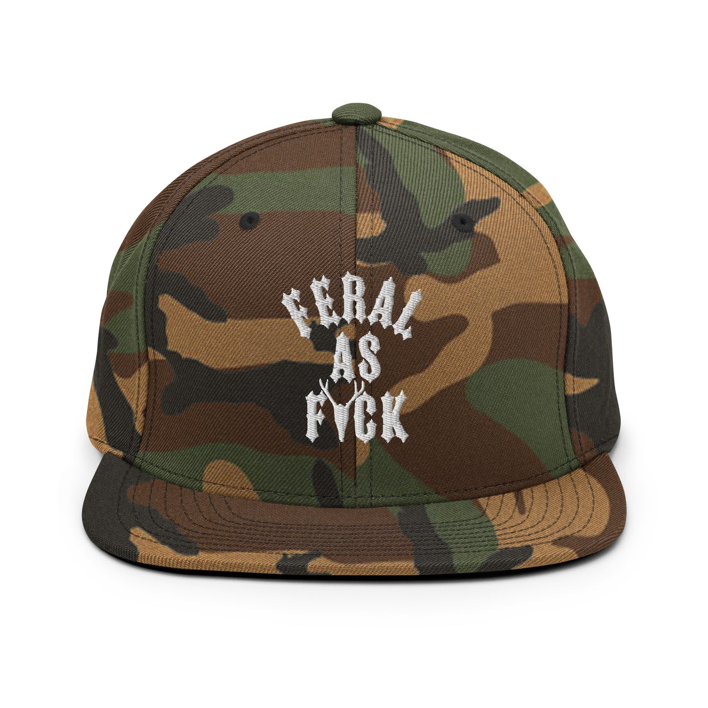 Feral comme F*ck Snapback Hat