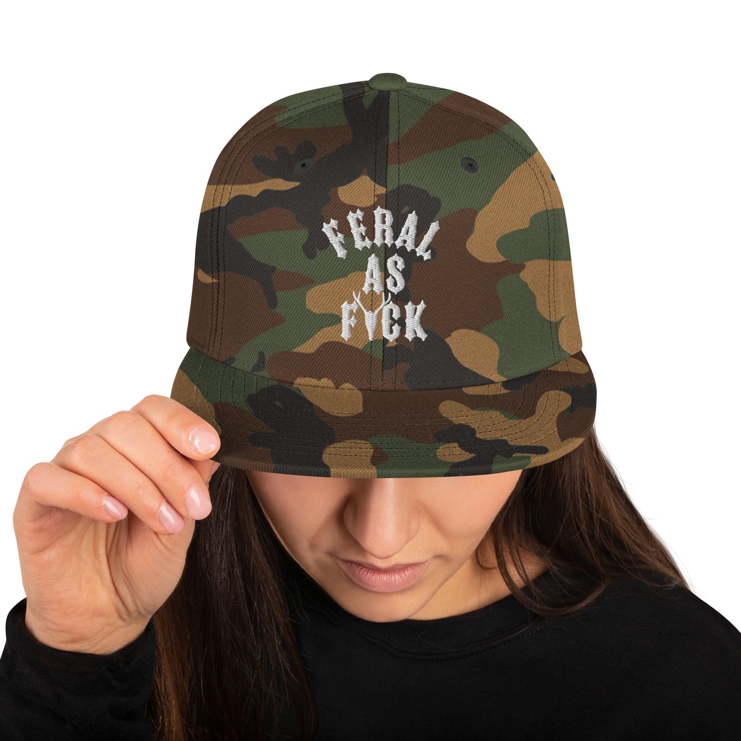 Feral comme F*ck Snapback Hat