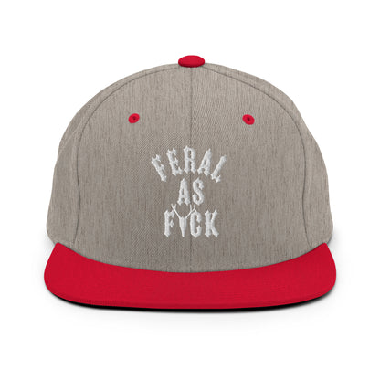 Feral as F*ck Snapback Hat