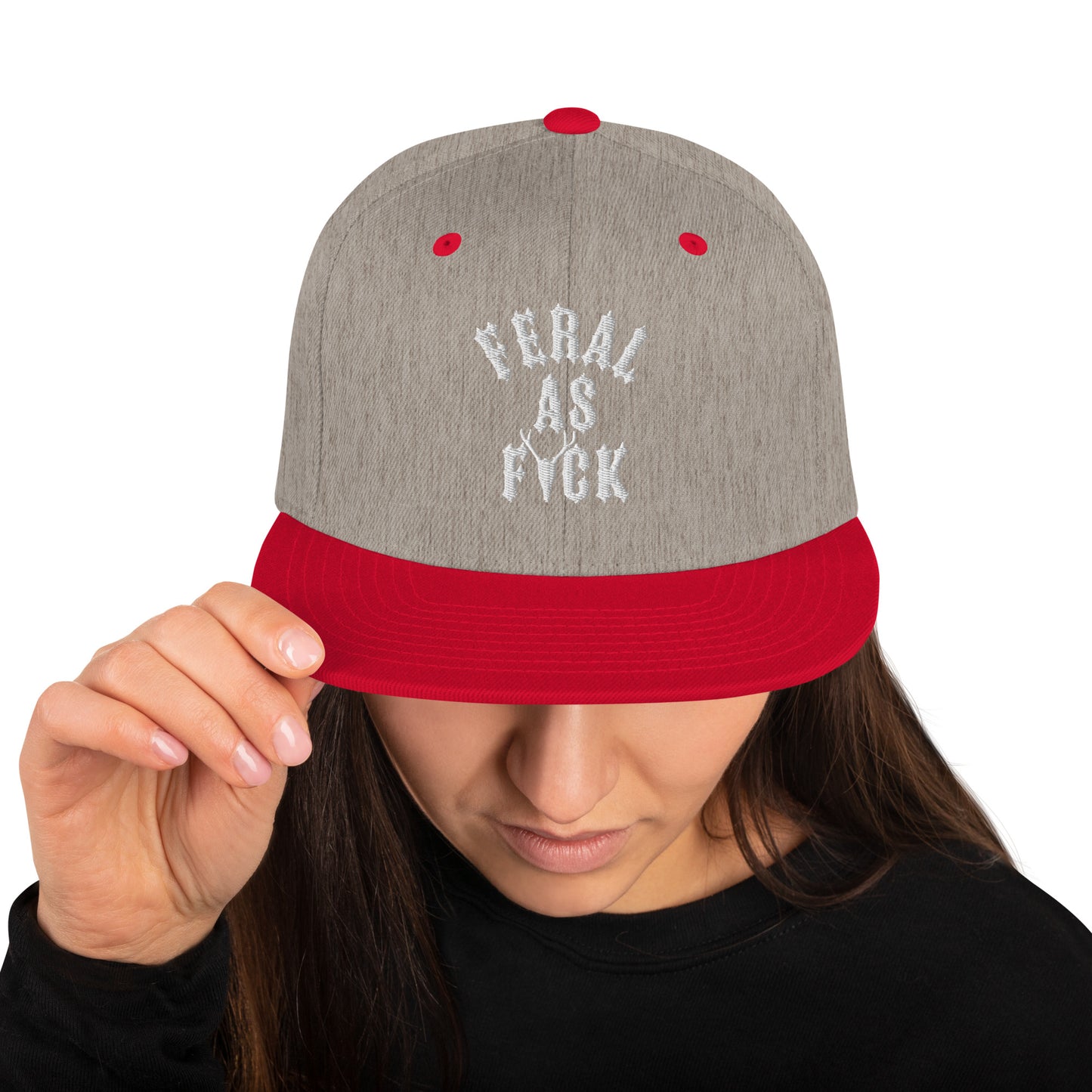 Feral comme F*ck Snapback Hat