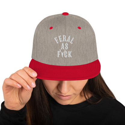 Feral as F*ck Snapback Hat