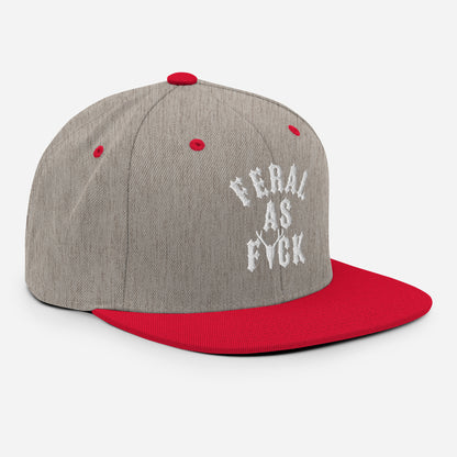 Feral as F*ck Snapback Hat